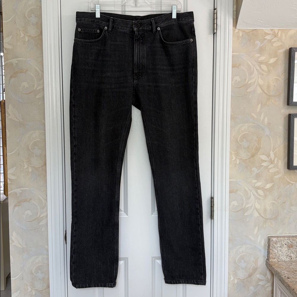 ZEGNA Roccia 5-Pocket 100% Cotton Slim City Fit Black Jeans, UEL 48A8, size 36NR - Picture 6 of 16